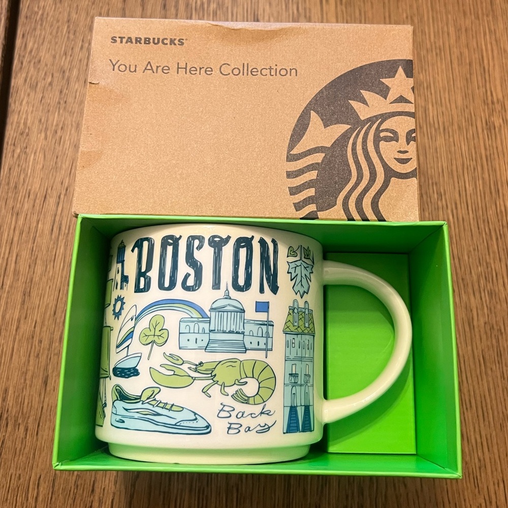 NWOT Starbucks Been There Series- Boston